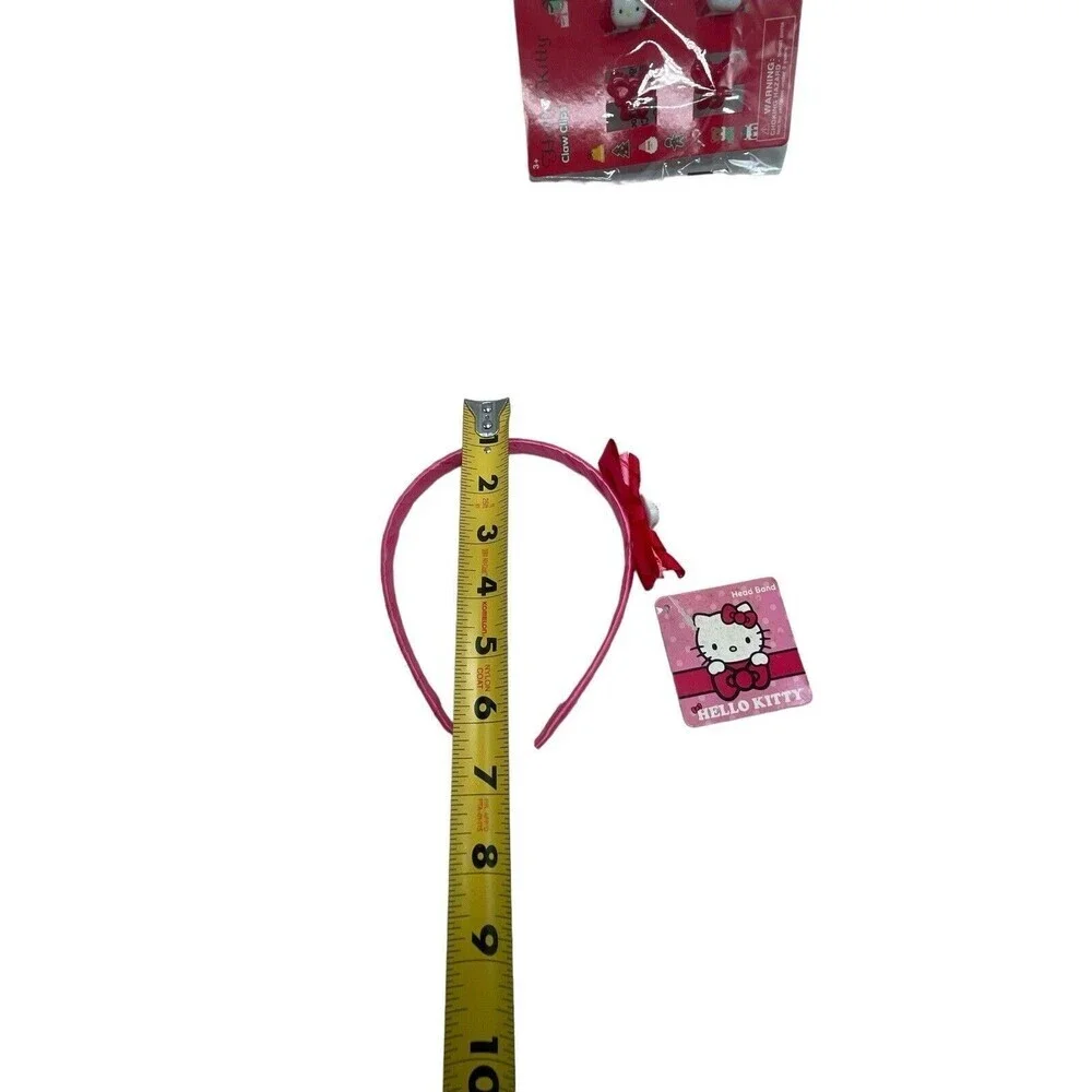 Hello Kitty Headband And Hair Clip Set Of 2 New